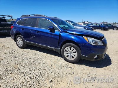 Czwarte zdjęcie samochodu z boku: 2017 SUBARU OUTBACK 2.5I PREMIUM VIN:4S4BSAFCXH3345603 - miniatura