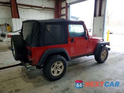 Trzecie zdjęcie samochodu z tyłu: 2004 JEEP WRANGLER / TJ RUBICON VIN:1J4FA69S74P705058 - miniatura