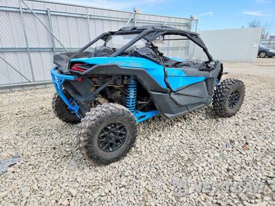 Czwarte zdjęcie samochodu z boku: 2023 CAN-AM MAVERICK X3 UTILITY VEHICLE VIN:3JBVGAY43PE000254 - miniatura