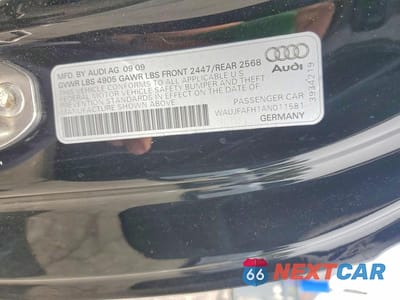 Zdjęcie 12 z 12 samochodu: 2010 AUDI A5 PREMIUM PLUS VIN:WAUJFAFH1AN011581 - miniatura