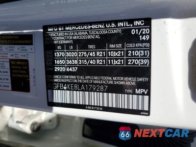 Zdjęcie 13 z 13 samochodu: 2020 MERCEDES-BENZ GLE 350 4MATIC VIN:4JGFB4KE8LA179287 - miniatura