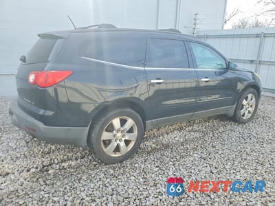 Trzecie zdjęcie samochodu z tyłu: 2012 CHEVROLET TRAVERSE LTZ VIN:1GNKVLED6CJ310263 - miniatura