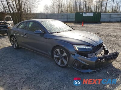 Czwarte zdjęcie samochodu z boku: 2021 AUDI A5 PREMIUM PLUS 45 VIN:WAUTAAF5XMA056947 - miniatura