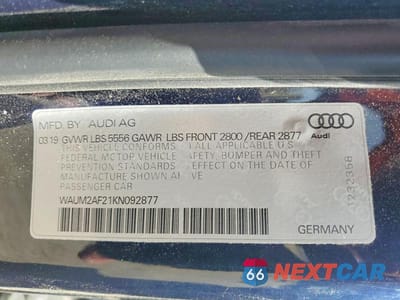 Zdjęcie 13 z 13 samochodu: 2019 AUDI A6 PRESTIGE VIN:WAUM2AF21KN092877 - miniatura