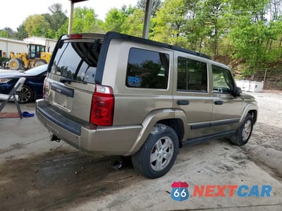 Trzecie zdjęcie samochodu z tyłu: 2006 JEEP COMMANDER VIN:1J8HG48N66C173267 - miniatura