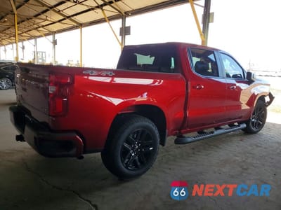 Trzecie zdjęcie samochodu z tyłu: 2026 CHEVROLET SILVERADO K1500 RST SELECT VIN:1GCPKWEK2TZ250345 - miniatura