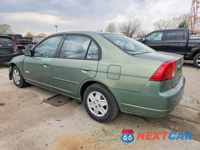 Drugie zdjęcie samochodu z przodu: 2003 HONDA CIVIC LX VIN:2HGES155X3H597699 - miniatura