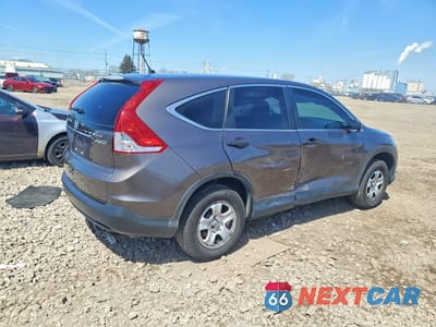 Trzecie zdjęcie samochodu z tyłu: 2014 HONDA CR-V LX VIN:2HKRM4H36EH700178 - miniatura