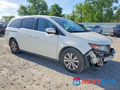 Czwarte zdjęcie samochodu z boku: 2015 HONDA ODYSSEY EXL VIN:5FNRL5H69FB065718 - miniatura