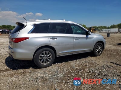 Trzecie zdjęcie samochodu z tyłu: 2013 INFINITI JX35 BASE VIN:5N1AL0MM6DC315118 - miniatura