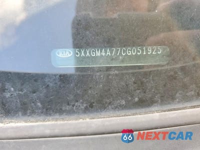 Zdjęcie 12 z 12 samochodu: 2012 KIA OPTIMA LX VIN:5XXGM4A77CG051925 - miniatura