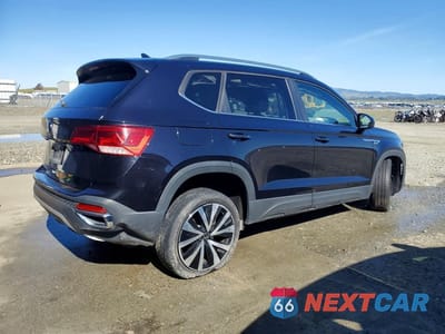 Trzecie zdjęcie samochodu z tyłu: 2024 VOLKSWAGEN TAOS SE - PRIOR FLEET VIN:3VVSX7B24RM061827 - miniatura