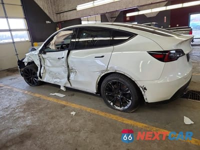 Drugie zdjęcie samochodu z przodu: 2020 TESLA MODEL Y VIN:5YJYGDEE3LF017097 - miniatura