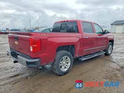 Trzecie zdjęcie samochodu z tyłu: 2018 CHEVROLET SILVERADO K1500 LTZ VIN:3GCUKSEC3JG173213 - miniatura