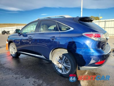 Drugie zdjęcie samochodu z przodu: 2015 LEXUS RX 450H BASE VIN:2T2BC1BA0FC006354 - miniatura