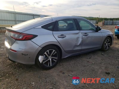 Trzecie zdjęcie samochodu z tyłu: 2024 HONDA CIVIC LX VIN:19XFL2H59RE016831 - miniatura