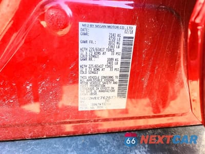 Zdjęcie 12 z 12 samochodu: 2018 NISSAN ROGUE SV VIN:5N1AT2MV9JC762672 - miniatura