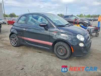 Czwarte zdjęcie samochodu z boku: 2012 FIAT 500 SPORT VIN:3C3CFFBR8CT352491 - miniatura