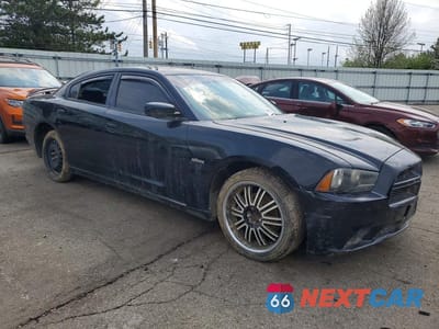 Czwarte zdjęcie samochodu z boku: 2014 DODGE CHARGER SXT VIN:2C3CDXHG3EH330153 - miniatura