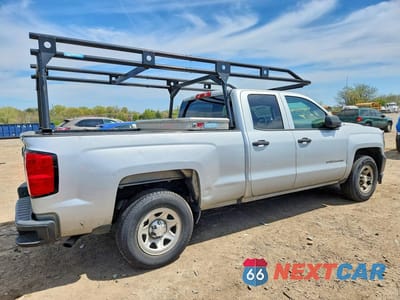 Trzecie zdjęcie samochodu z tyłu: 2018 CHEVROLET SILVERADO C1500 VIN:1GCRCNEH6JZ280594 - miniatura