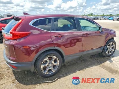 Trzecie zdjęcie samochodu z tyłu: 2019 HONDA CR-V EX VIN:7FARW1H59KE012376 - miniatura