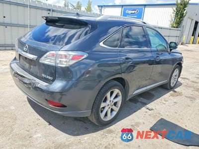 Trzecie zdjęcie samochodu z tyłu: 2011 LEXUS RX 350 BASE VIN:2T2ZK1BA5BC049583 - miniatura