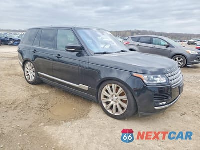 Czwarte zdjęcie samochodu z boku: 2016 LAND ROVER RANGE ROVER SUPERCHARGED VIN:SALGS2EF0GA251695 - miniatura