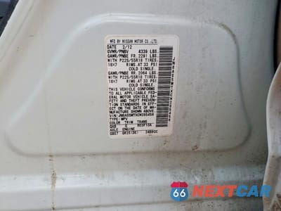Zdjęcie 12 z 12 samochodu: 2012 NISS ROGUE VIN:JN8AS5MTXCW285456 - miniatura