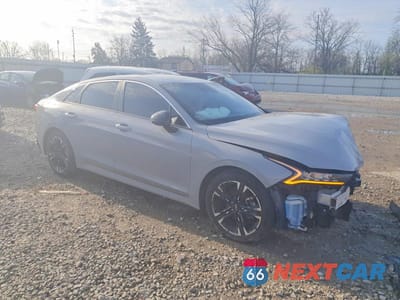 Czwarte zdjęcie samochodu z boku: 2022 KIA K5 GT-LINE VIN:5XXG64J23NG143650 - miniatura