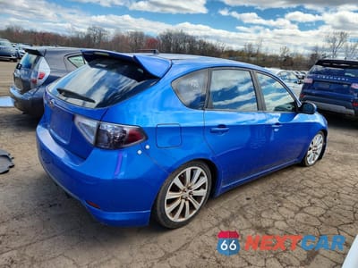 Trzecie zdjęcie samochodu z tyłu: 2008 SUBARU IMPREZA WRX PREMIUM VIN:JF1GH75698G802620 - miniatura