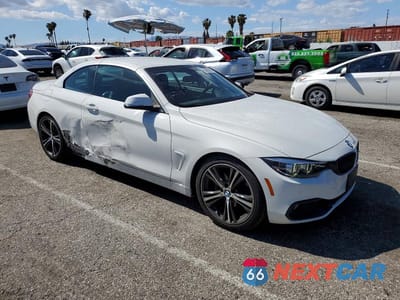 Czwarte zdjęcie samochodu z boku: 2020 BMW 430I VIN:WBA4Z1C09L5N39455 - miniatura