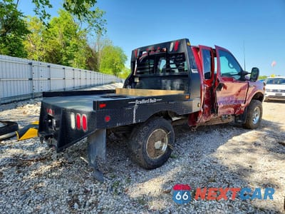 Trzecie zdjęcie samochodu z tyłu: 2001 FORD F250 SUPER DUTY VIN:1FTNX21FX1EA65099 - miniatura