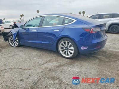 Drugie zdjęcie samochodu z przodu: 2018 TESLA MODEL 3 VIN:5YJ3E1EA5JF164479 - miniatura