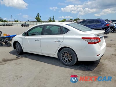 Drugie zdjęcie samochodu z przodu: 2013 NISSAN SENTRA S VIN:3N1AB7AP4DL720156 - miniatura