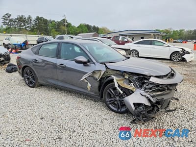Czwarte zdjęcie samochodu z boku: 2023 ACURA INTEGRA A-SPEC TECH VIN:19UDE4H63PA012555 - miniatura