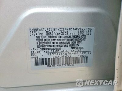 Zdjęcie 12 z 12 samochodu: 2016 NISSAN SENTRA SV VIN:3N1AB7AP6GY290606 - miniatura