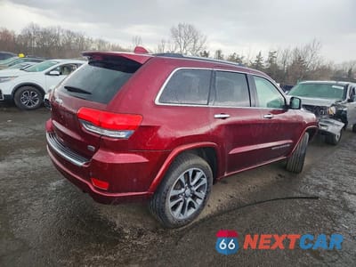 Trzecie zdjęcie samochodu z tyłu: 2017 JEEP GRAND CHEROKEE OVERLAND VIN:1C4RJECG9HC813213 - miniatura