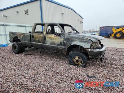 Czwarte zdjęcie samochodu z boku: 2003 FORD F350 SUPER DUTY VIN:1FTWW33F73EB26695 - miniatura