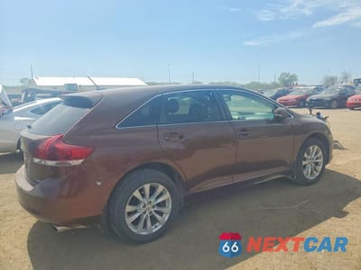 Trzecie zdjęcie samochodu z tyłu: 2013 TOYOTA VENZA LE VIN:4T3BA3BB8DU038454 - miniatura