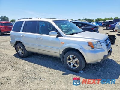 Czwarte zdjęcie samochodu z boku: 2007 HONDA PILOT EXL VIN:5FNYF18577B011189 - miniatura