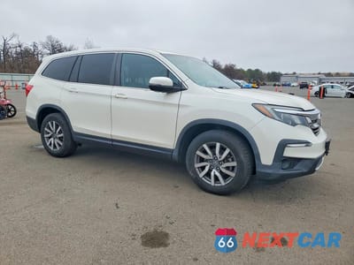 Czwarte zdjęcie samochodu z boku: 2019 HONDA PILOT EXL VIN:5FNYF6H48KB009948 - miniatura