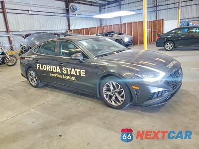 Czwarte zdjęcie samochodu z boku: 2021 HYUNDAI SONATA SEL VIN:KMHL64JAXMA144449 - miniatura
