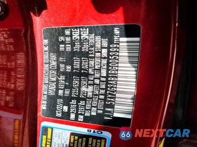 Zdjęcie 13 z 13 samochodu: 2011 HYUNDAI SANTA FE GLS VIN:5XYZG3AB1BG005399 - miniatura
