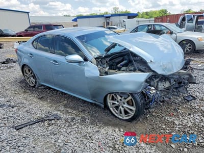 Czwarte zdjęcie samochodu z boku: 2010 LEXUS IS 250 VIN:JTHCF5C20A5042256 - miniatura