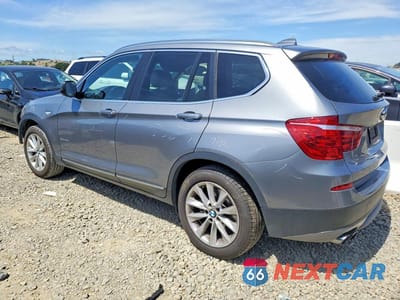 Drugie zdjęcie samochodu z przodu: 2013 BMW X3 XDRIVE28I VIN:5UXWX9C5XD0D00024 - miniatura