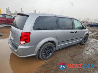 Trzecie zdjęcie samochodu z tyłu: 2017 DODGE GRAND CARAVAN SE VIN:2C4RDGBG6HR707264 - miniatura