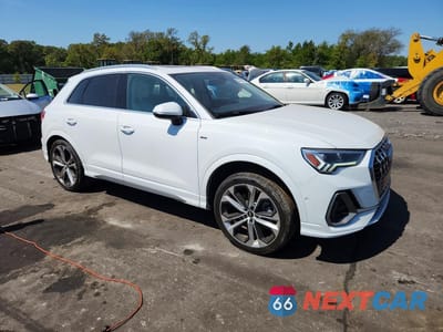 Czwarte zdjęcie samochodu z boku: 2021 AUDI Q3 PREMIUM PLUS S LINE 45 VIN:WA1EECF36M1064435 - miniatura