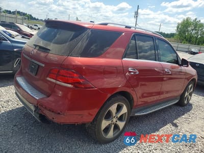 Trzecie zdjęcie samochodu z tyłu: 2016 MERCEDES-BENZ GLE 350 VIN:4JGDA5JB9GA806561 - miniatura
