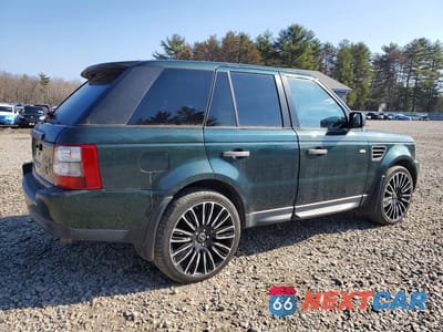 Trzecie zdjęcie samochodu z tyłu: 2009 LAND ROVER RANGE ROVER SPORT HSE VIN:SALSK25439A191875 - miniatura