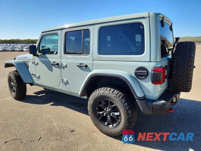Drugie zdjęcie samochodu z przodu: 2023 JEEP WRANGLER RUBICON VIN:1C4HJXFG3PW585337 - miniatura